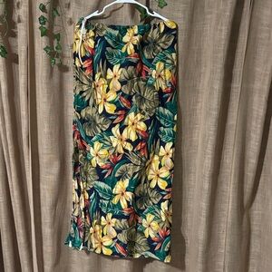 Alexander Henry Colorful Tropical Skirt
